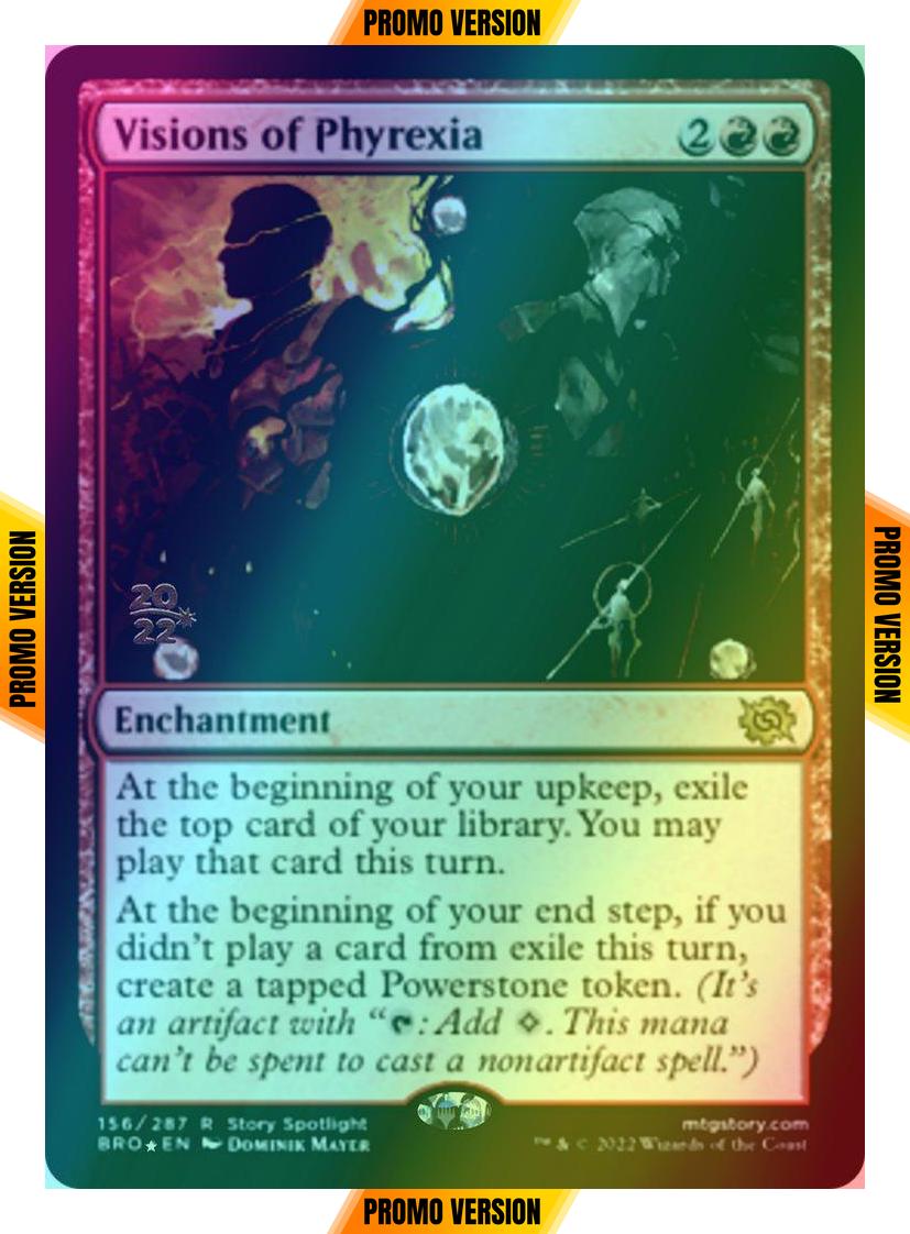 Visions of Phyrexia [156s] [Prerelease] [The Brothers' War: Promos] [Foil]