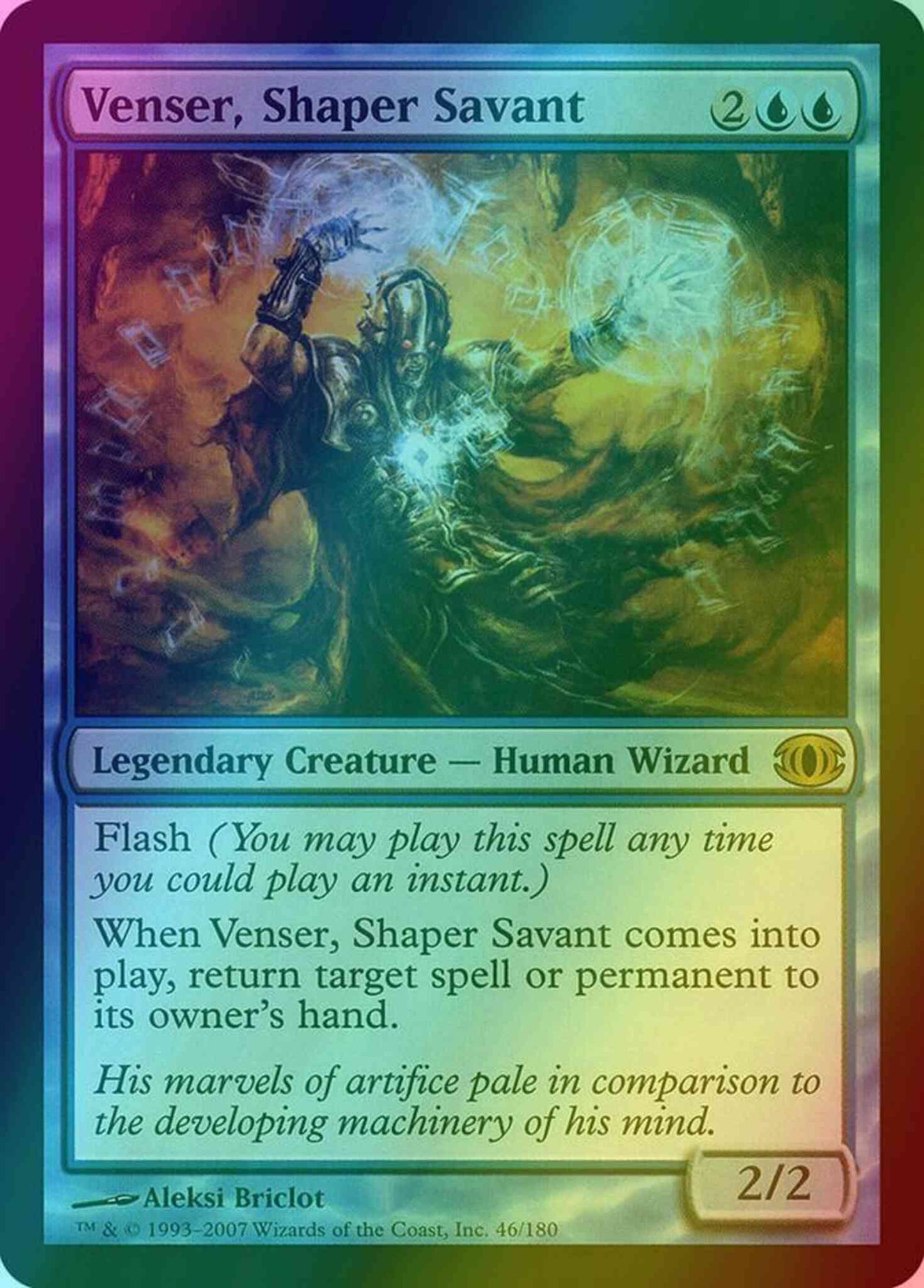 Venser, Shaper Savant [46] [Future Sight] [Foil]