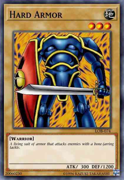 Hard Armor - LOB-074 - Common - Unlimited