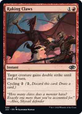 Raking Claws [584] [Jumpstart 2022] [Non-Foil]
