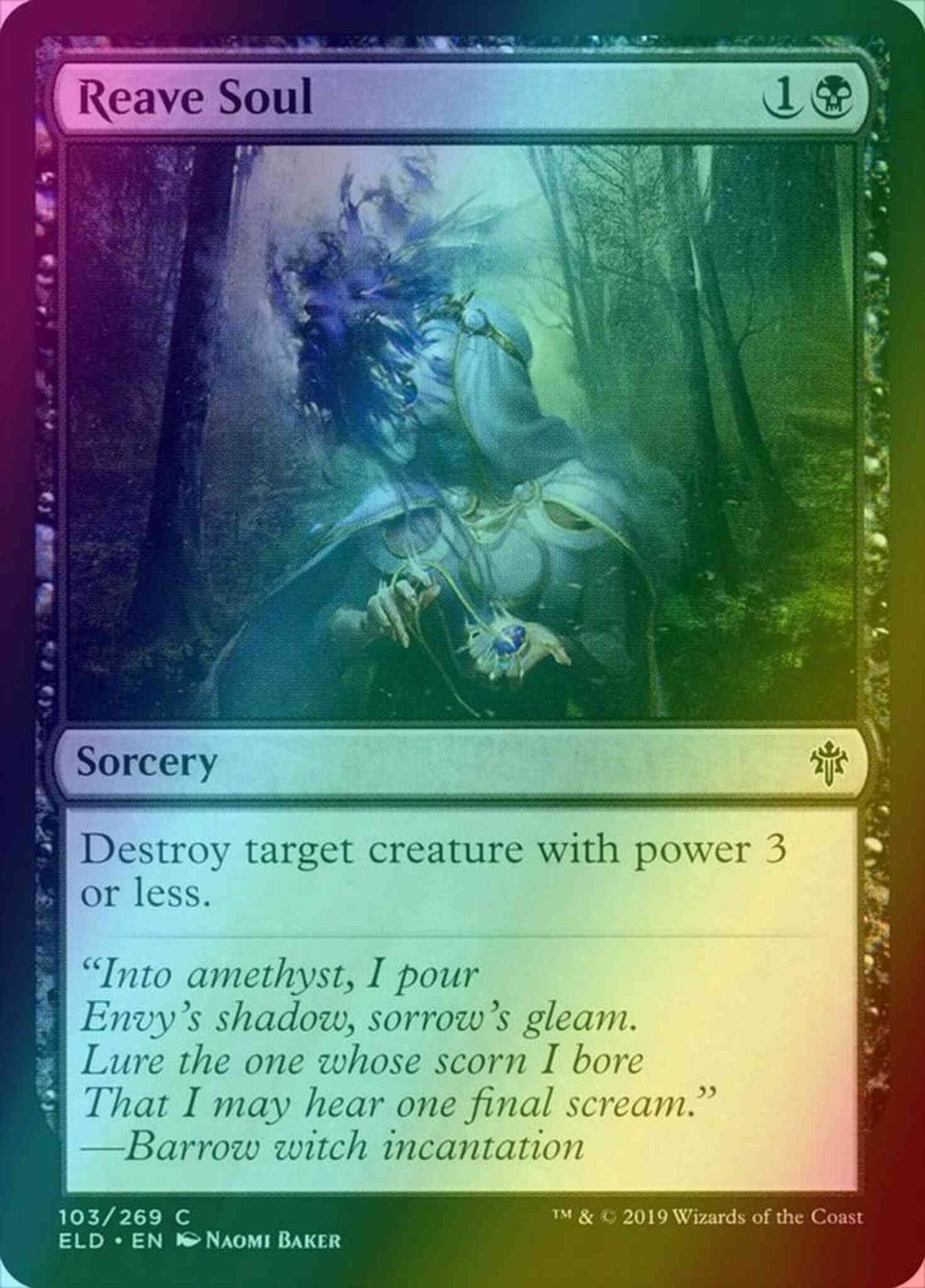 Reave Soul [103] [Throne of Eldraine] [Foil]