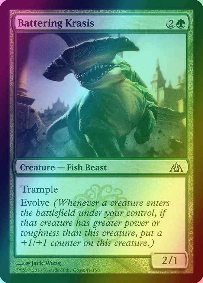 Battering Krasis [41] [Dragon's Maze] [Foil]