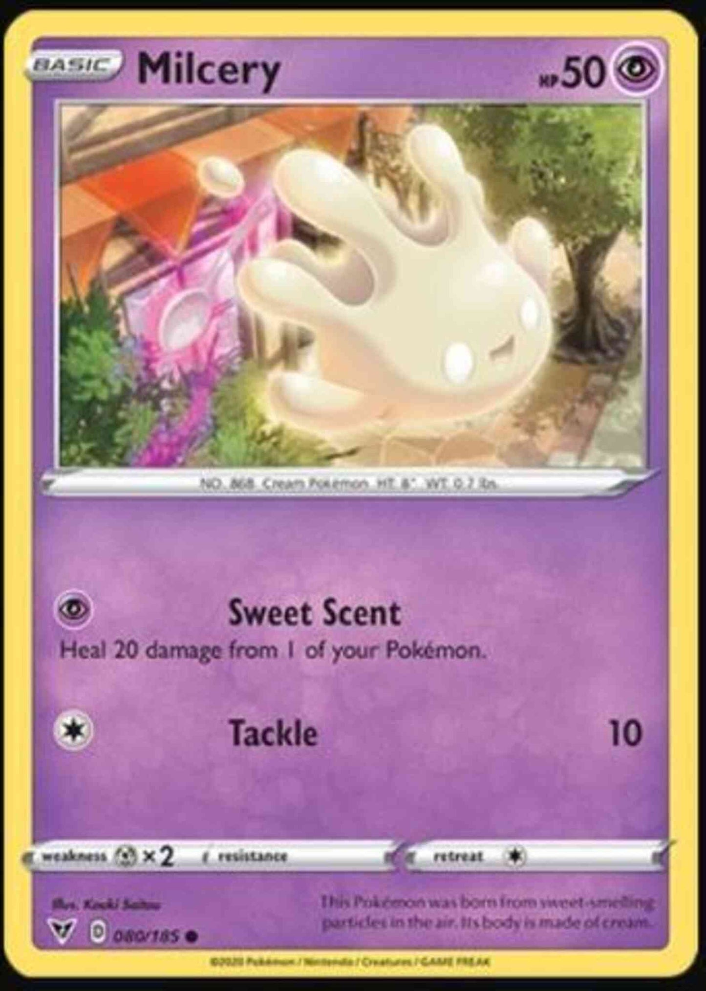 Milcery - 080/185 - Common [swsh4-080] [Non-Holo]