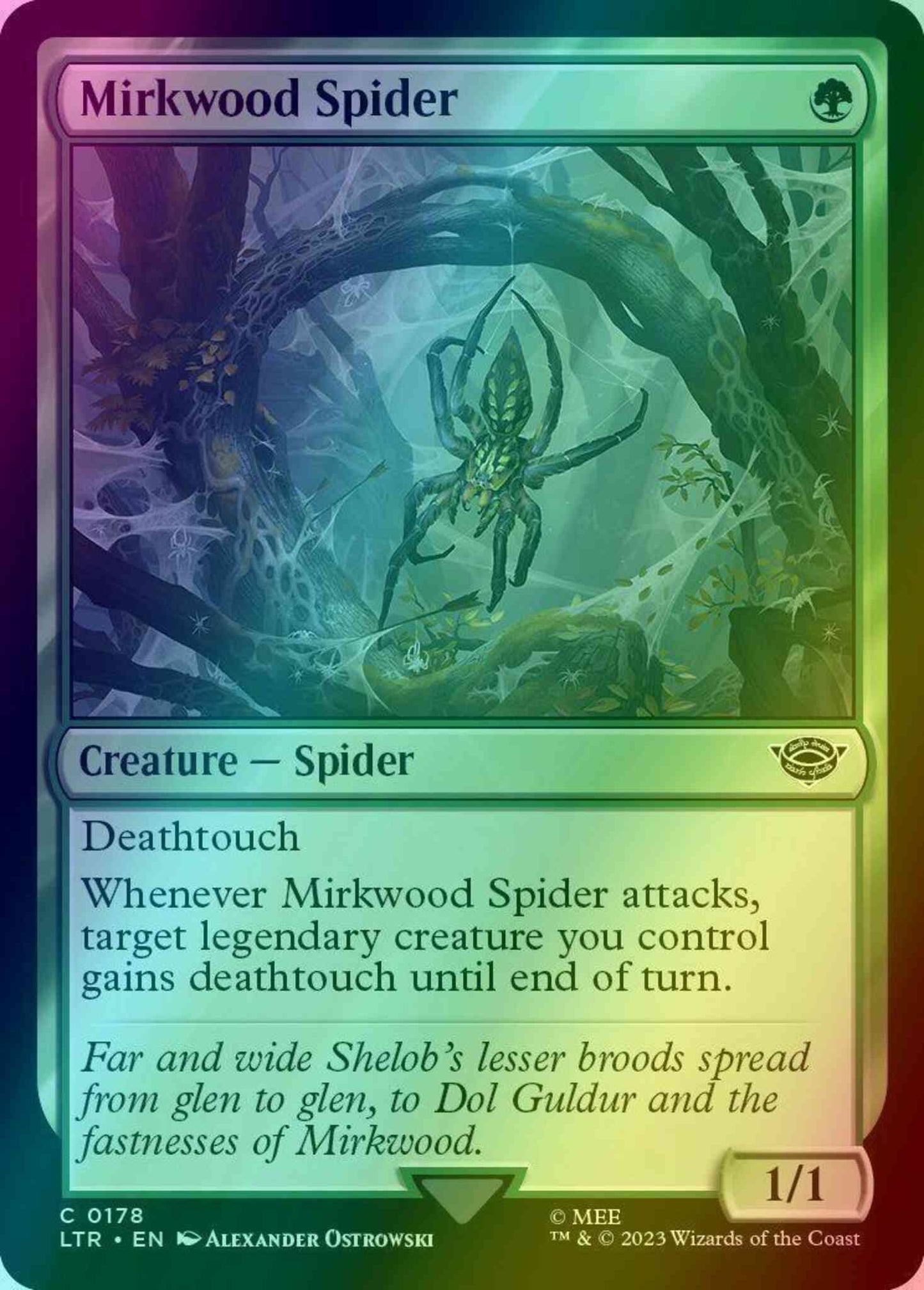 Mirkwood Spider [178] [The Lord of the Rings: Tales of Middle-earth] [Foil]