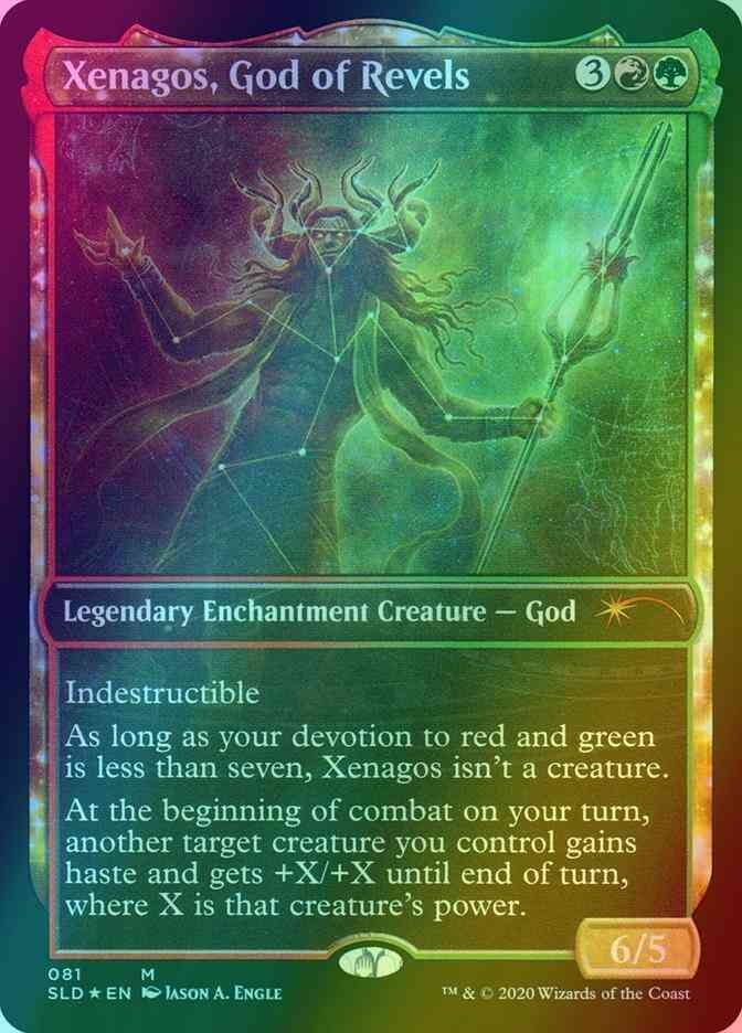 Xenagos, God of Revels [0081] [Theros Stargazing Vol. V] [Secret Lair Drop] [Foil]
