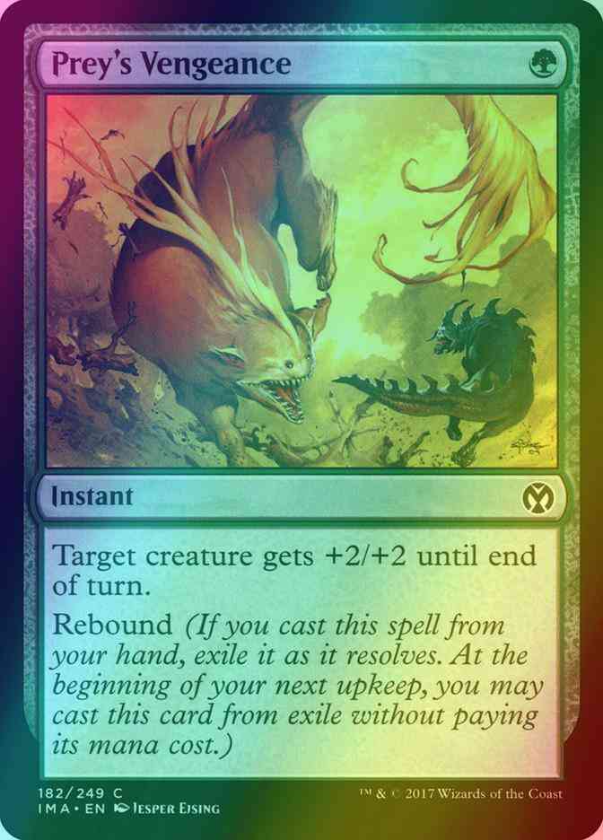 Prey's Vengeance [182] [Iconic Masters] [Foil]