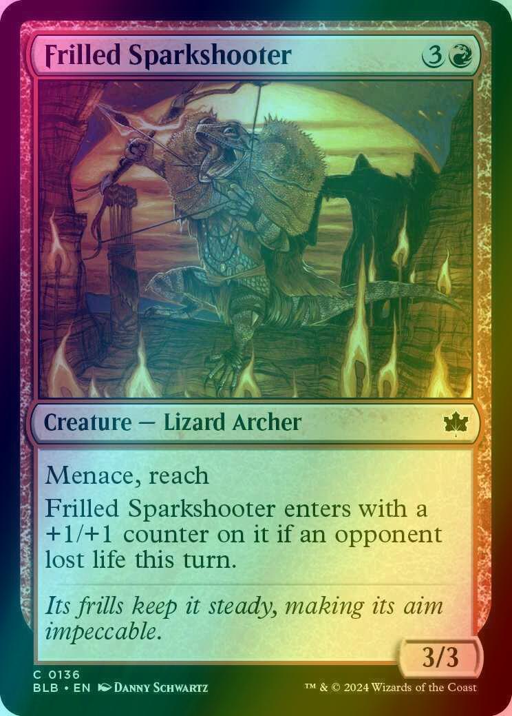 Frilled Sparkshooter [136] [Bloomburrow] [Foil]