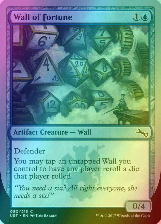 Wall of Fortune [50] [Unstable] [Foil]