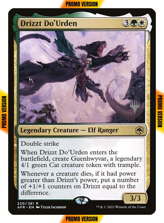 Drizzt Do'Urden [Promo Pack] [220p] [Adventures in the Forgotten Realms Promos] [Non-Foil]