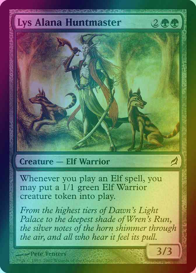 Lys Alana Huntmaster [229] [Lorwyn] [Foil]
