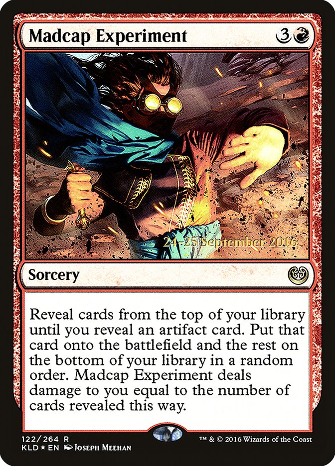 Madcap Experiment [122s] [Kaladesh Promos] [Foil]
