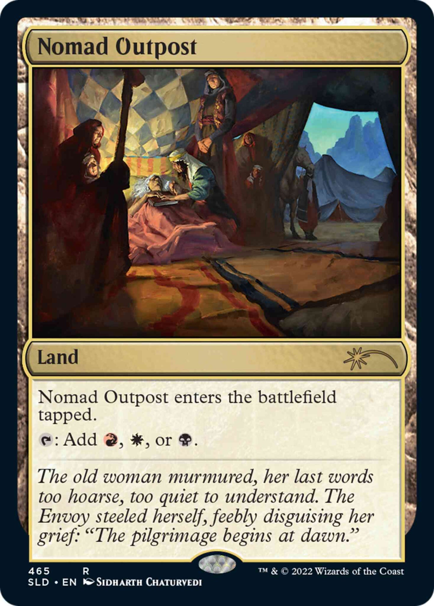 Nomad Outpost [0465] [Sidharth Chaturvedi] [Secret Lair Drop] [Non-Foil]