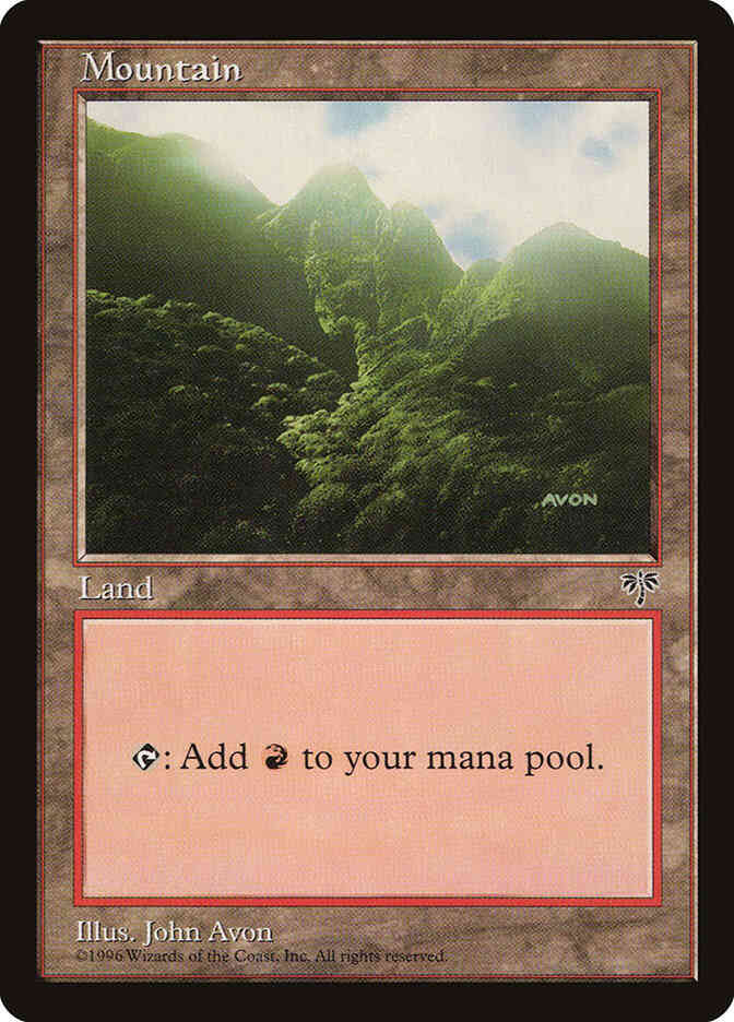 Mountain [343] [Green] [Mirage] [Non-Foil]