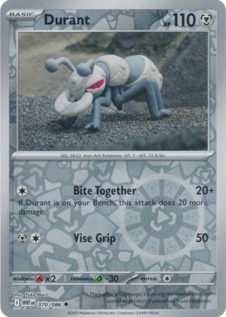 Durant - 070/086 - Uncommon [sv105w-070] [Reverse Holo]