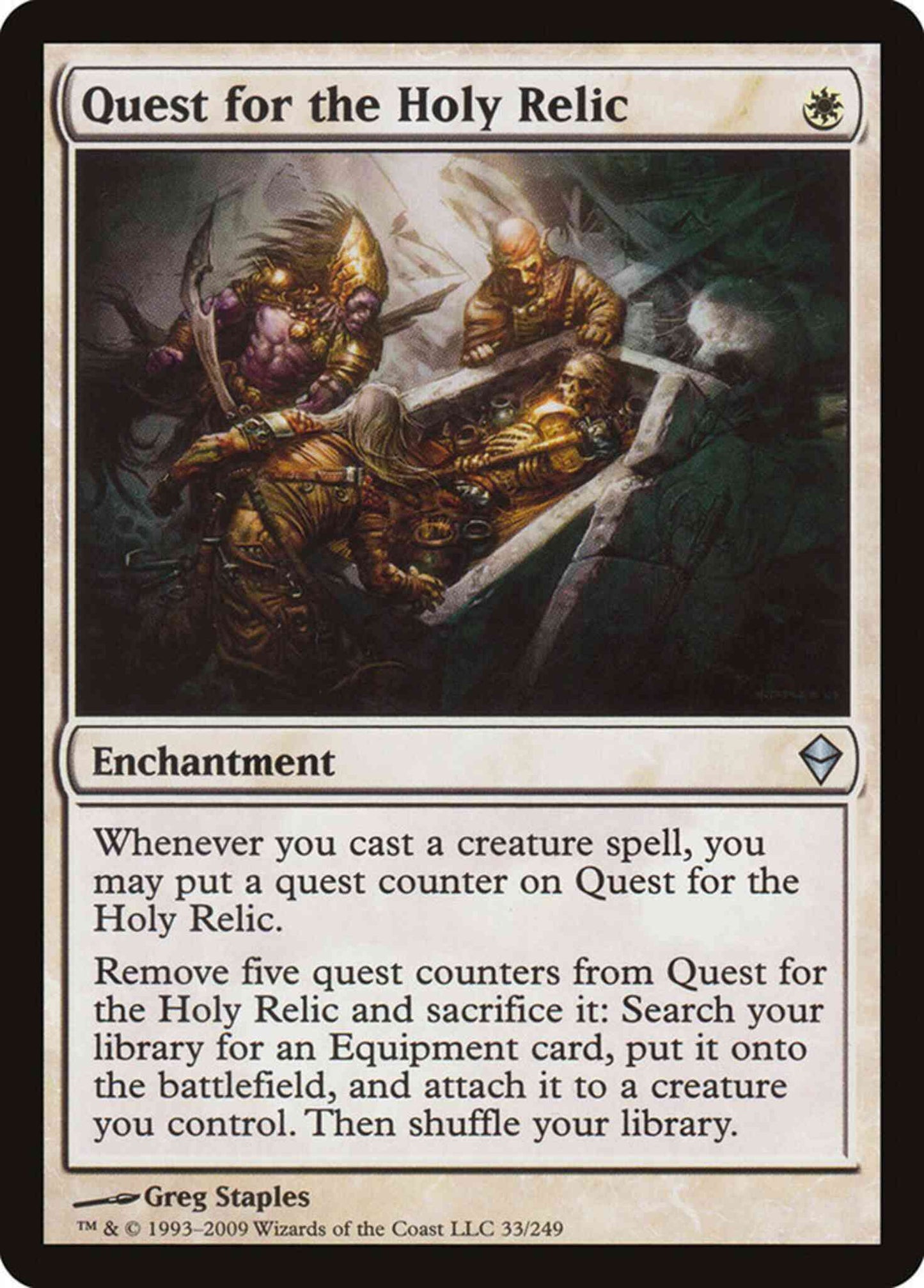 Quest for the Holy Relic [33] [Zendikar] [Non-Foil]