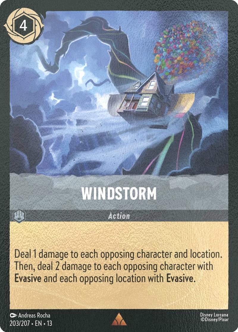 Windstorm - 203/204 [Attack of the Vine!] [Cold Foil]
