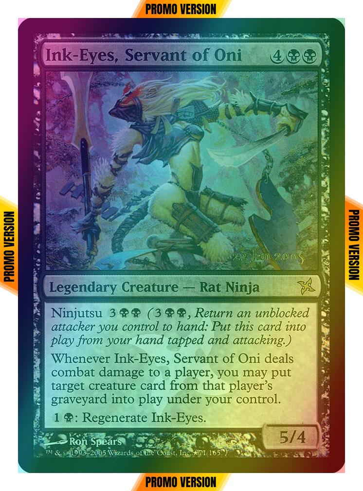 Ink-Eyes, Servant of Oni [25] [Prerelease Events] [Foil]