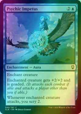 Psychic Impetus [89] [Commander Legends: Battle for Baldur's Gate] [Foil]