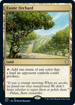 Exotic Orchard [288] [Commander 2021] [Non-Foil]