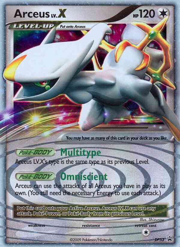 Arceus LV.X - DP53 - Promo [dpp-DP53] [Ultra]