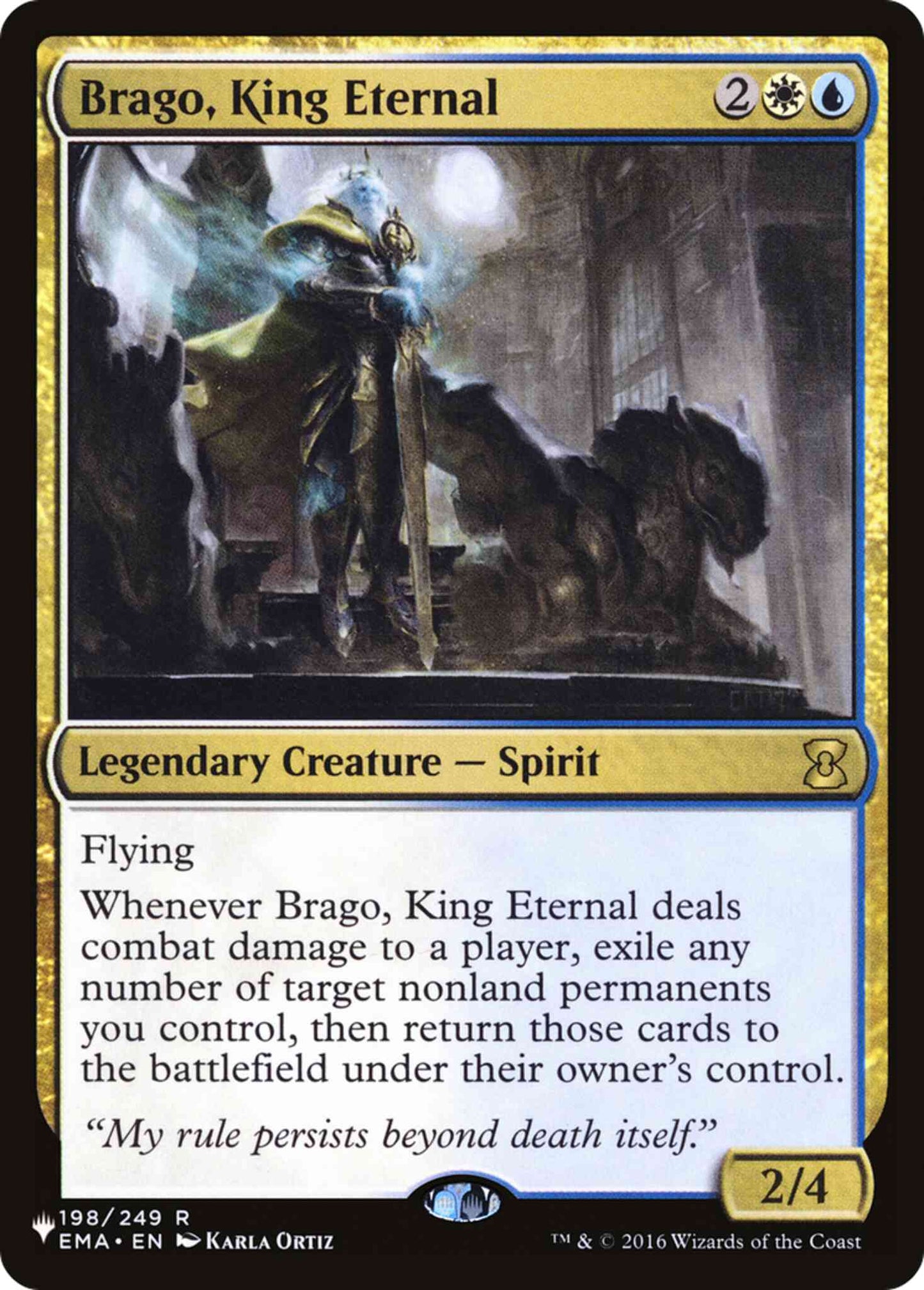 Brago, King Eternal [EMA-198] [The List] [Non-Foil]