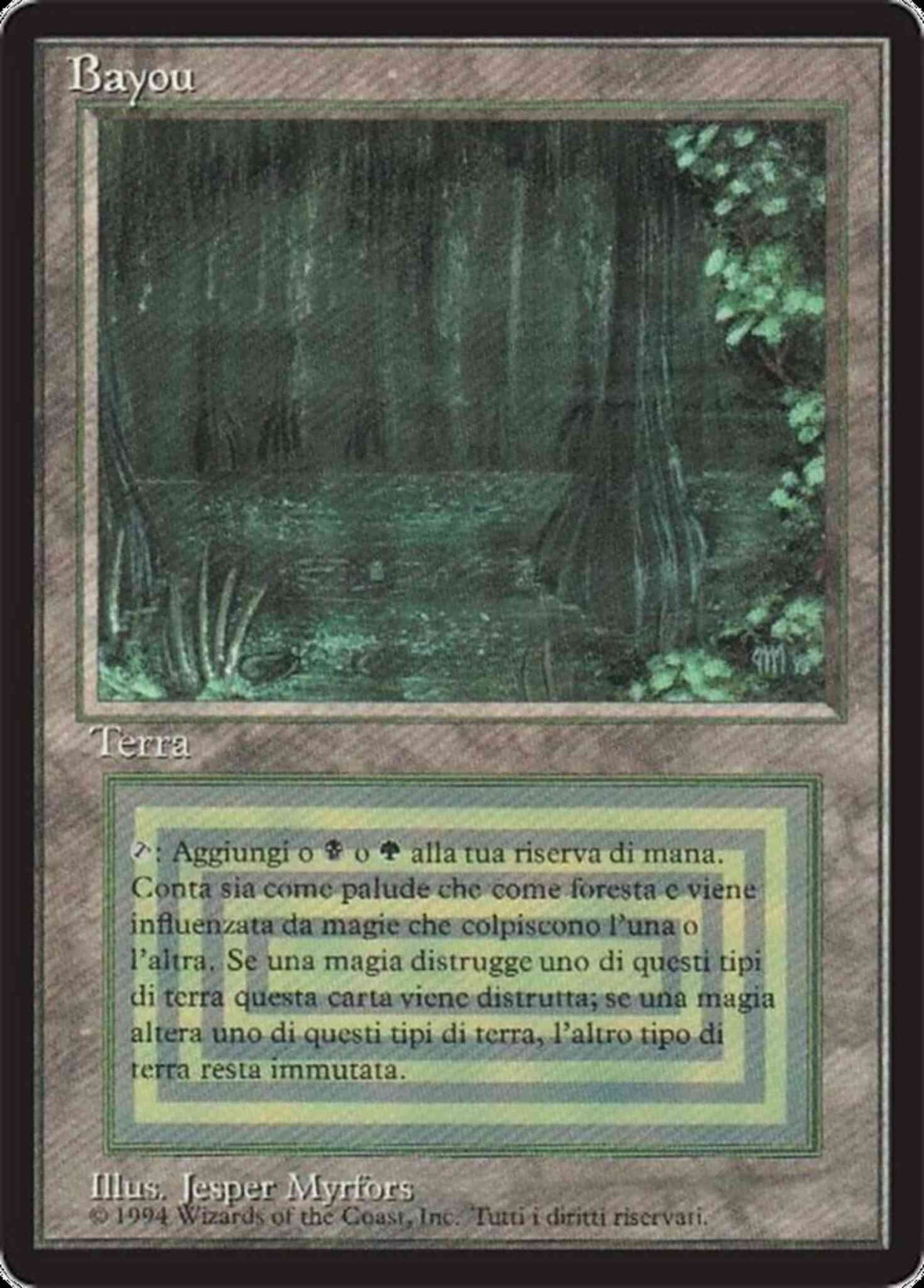 Bayou - Italian [283] [Foreign Black Border: Italian] [Non-Foil]