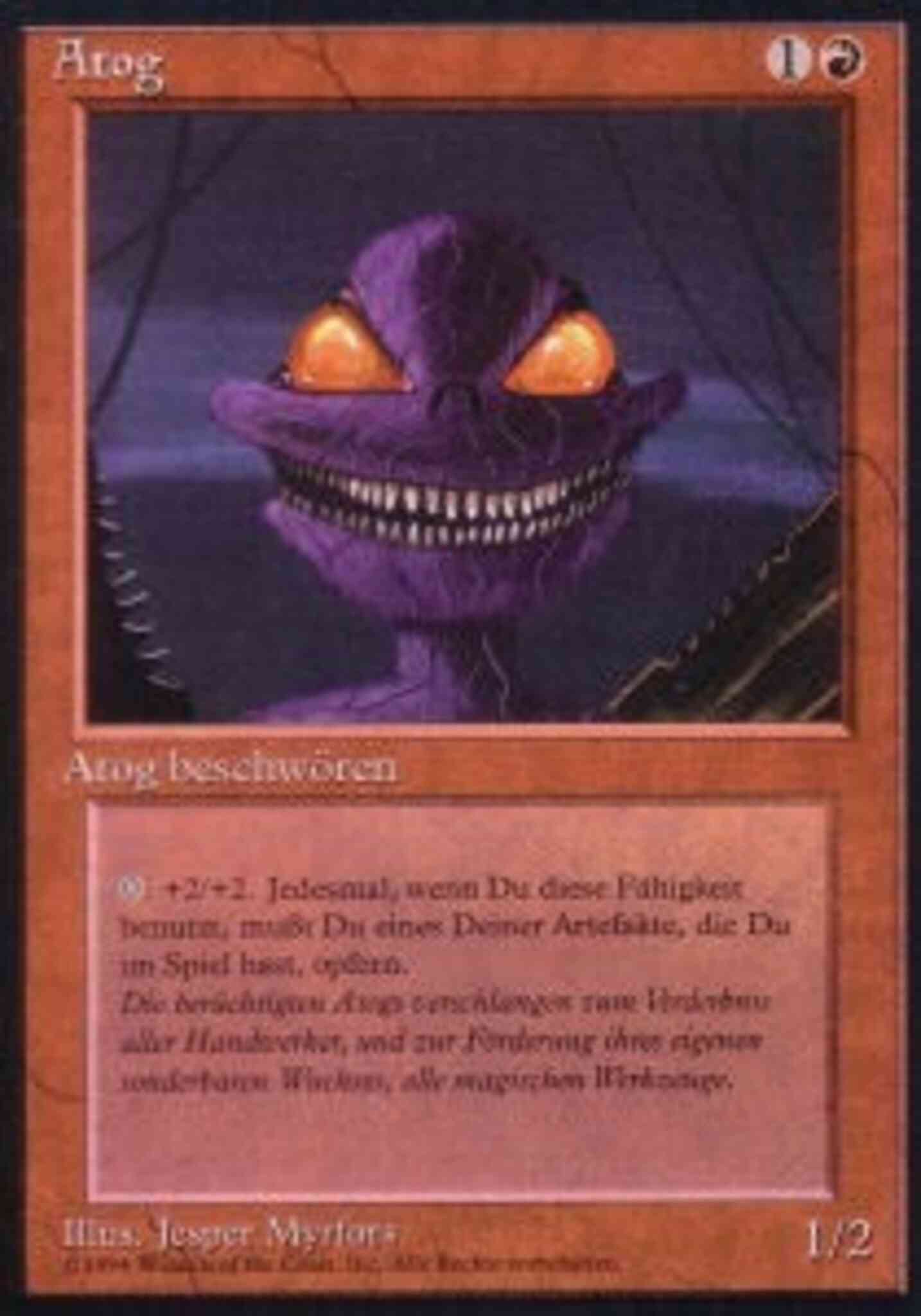 Atog - German [139] [Foreign Black Border: German] [Non-Foil]