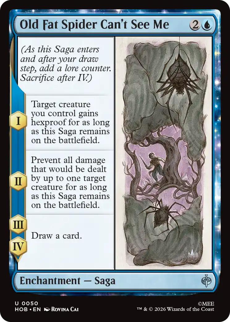 Old Fat Spider Can't See Me [50] [The Hobbit] [Non-Foil]