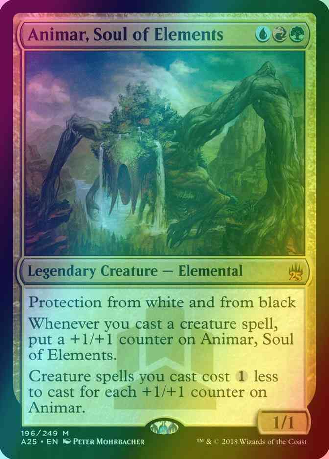 Animar, Soul of Elements [196] [Masters 25] [Foil]