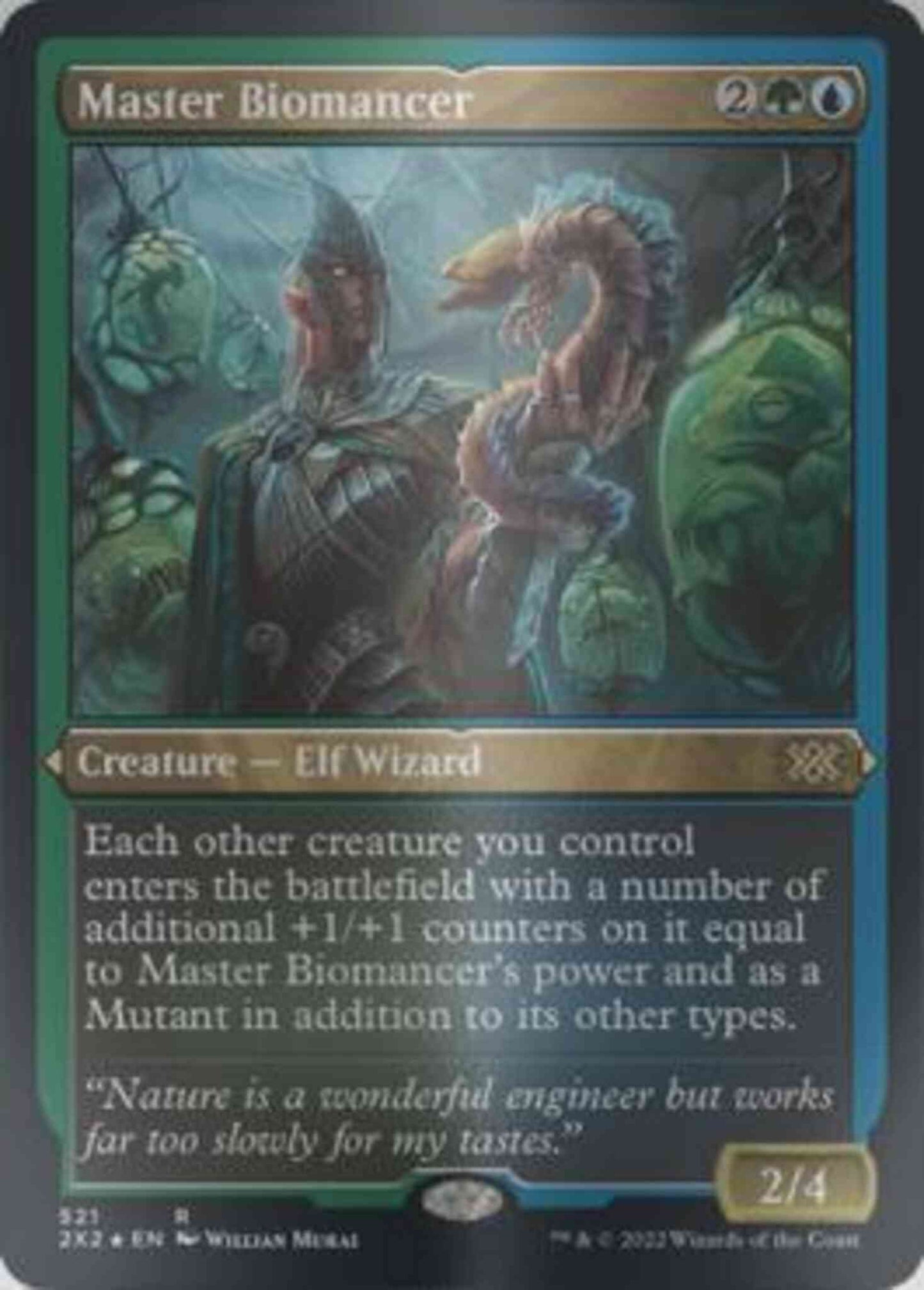 Master Biomancer [521] [Double Masters 2022] [Etched Foil]