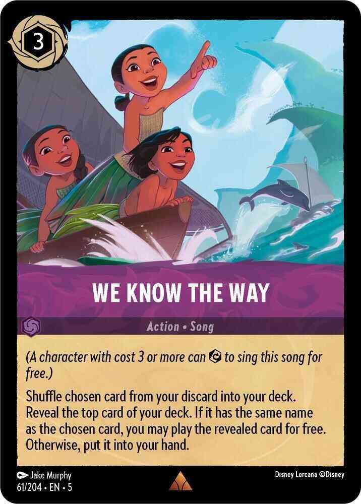 We Know the Way - 61/204 [Shimmering Skies] [Non-Foil]