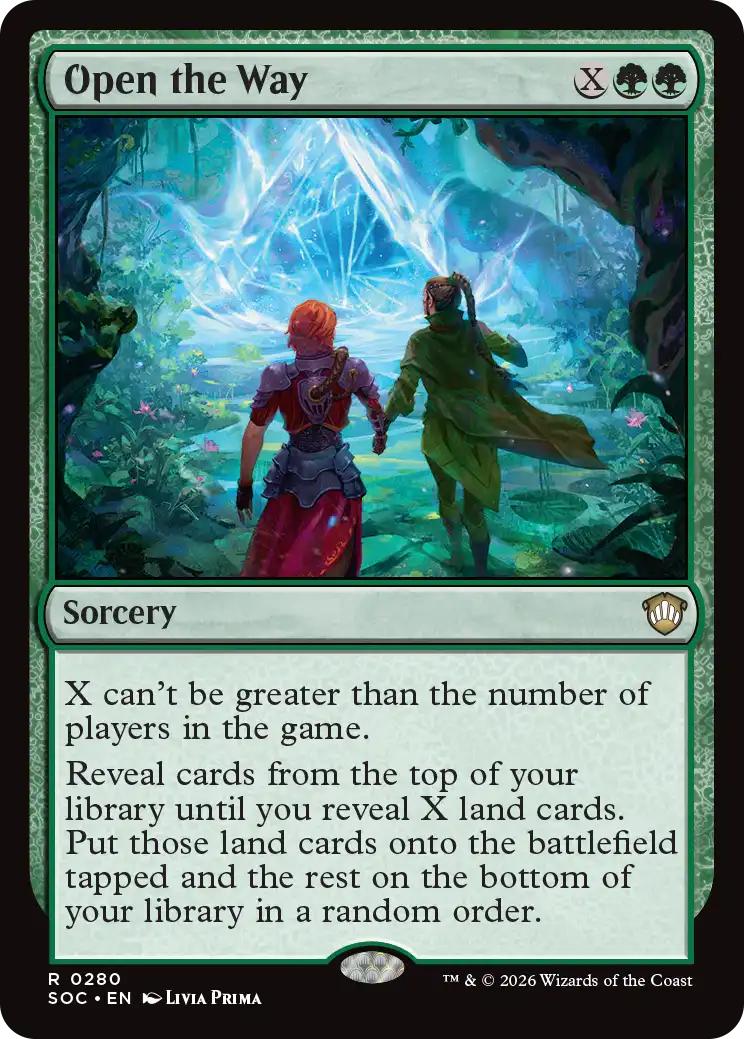Open the Way [280] [Secrets of Strixhaven: Commander] [Non-Foil]