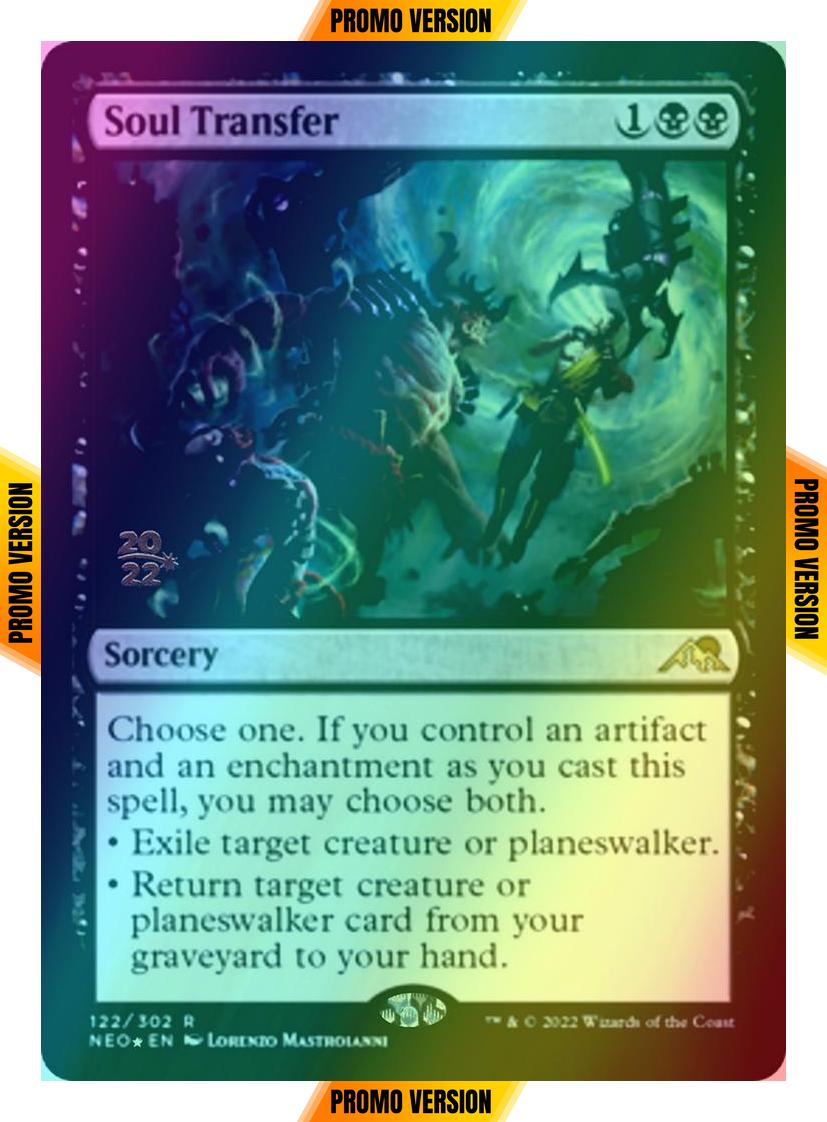 Soul Transfer [Prerelease] [122s] [Kamigawa: Neon Dynasty: Promos] [Foil]