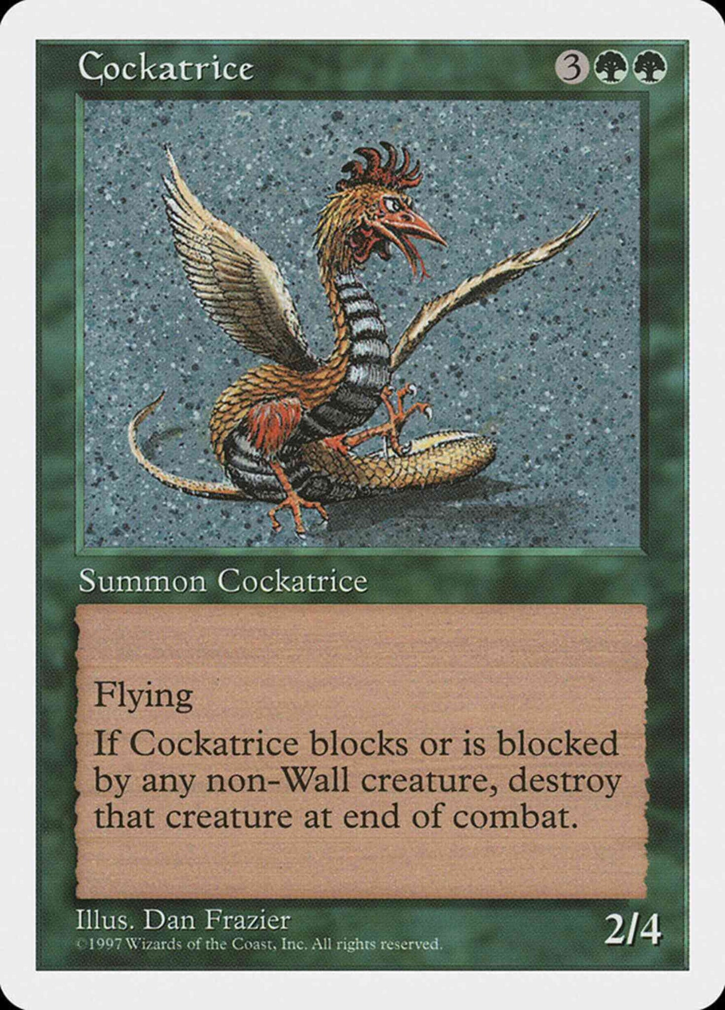 Cockatrice [284] [Fifth Edition] [Non-Foil]