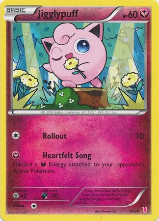 Jigglypuff - 12/30 - [XY Trainer Kit (Wigglytuff)] [Non-Holo]