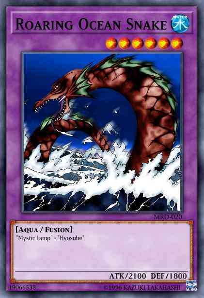 Roaring Ocean Snake - MRD-020 - Common - 1st Edition