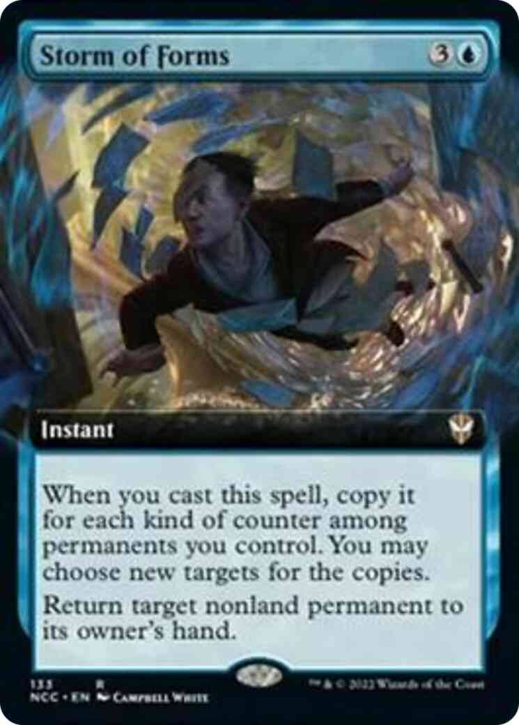 Storm of Forms [133] [Extended Art] [Streets of New Capenna: Commander] [Non-Foil]
