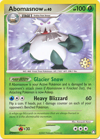 Abomasnow - 19/123 - Pokemon Countdown Calendar Promo [Non-Holo]
