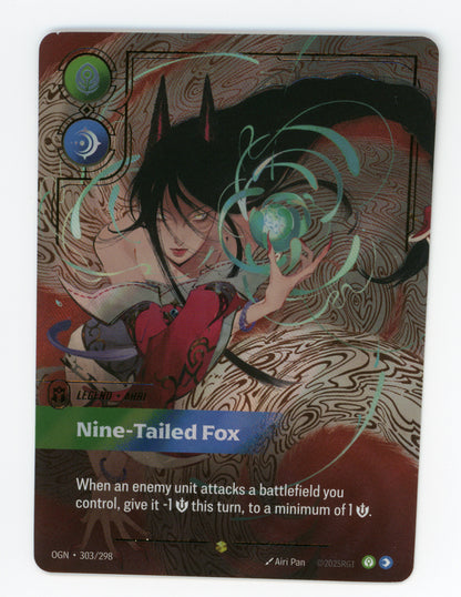 Nine-Tailed Fox (Ahri) — Overnumbered|Foil — ID 19451