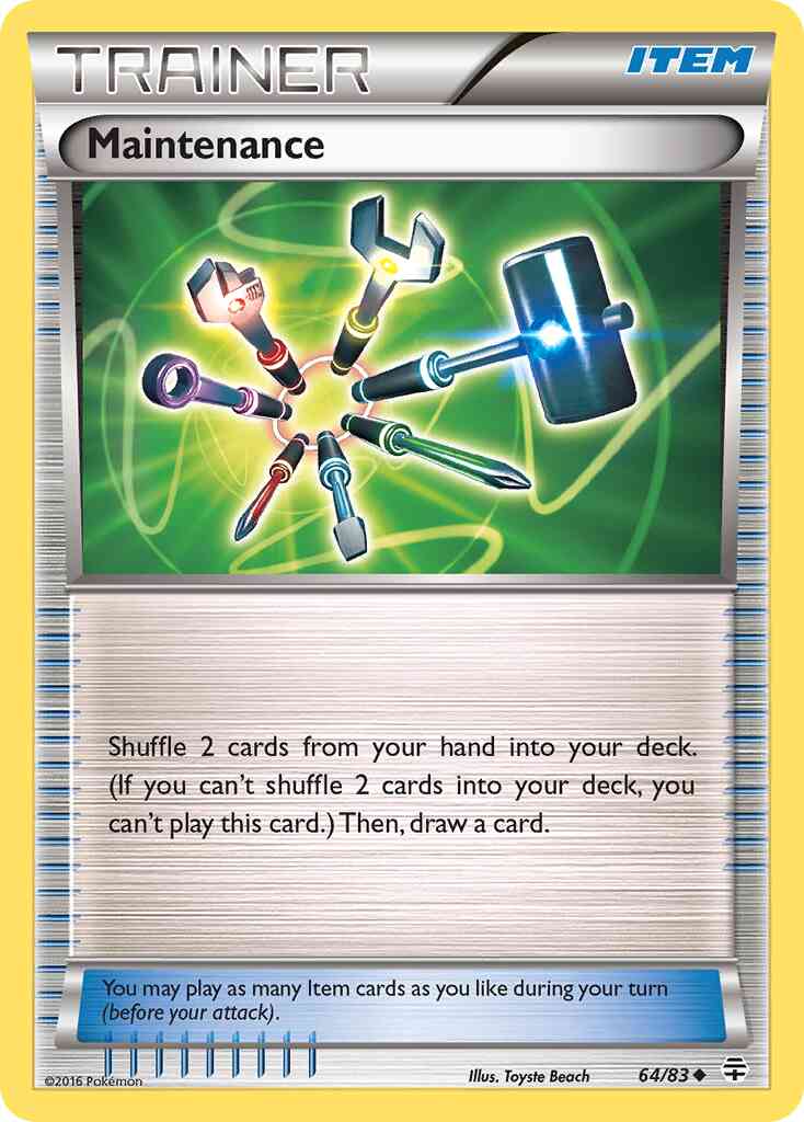 Maintenance - 64/83 - Uncommon [g1-64] [Non-Holo]