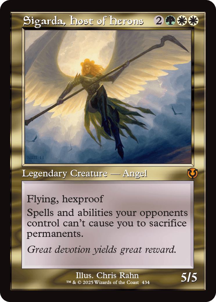 Sigarda, Host of Herons [434] [Retro Frame] [Innistrad Remastered] [Non-Foil]