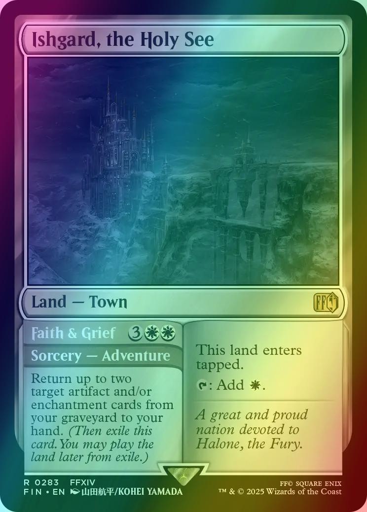 Ishgard, the Holy See // Faith & Grief [283] [FINAL FANTASY] [Foil]