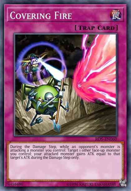 Covering Fire - RDS-EN060 - Ultimate Rare - 1st Edition