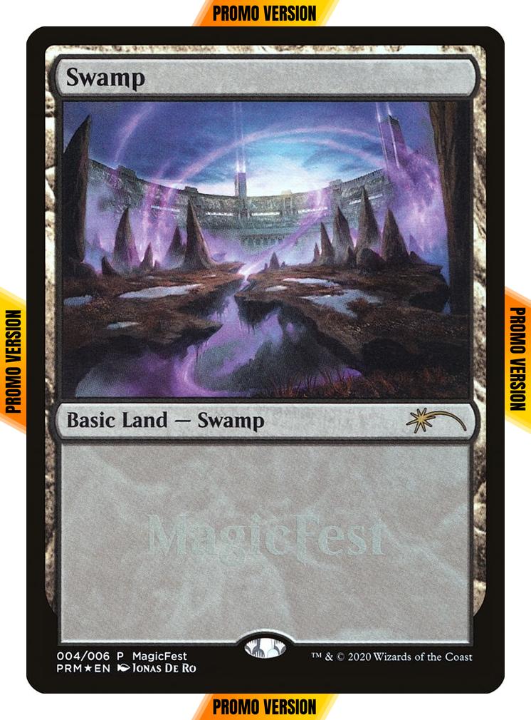 Swamp [2020] [04] [Battlebond] [MagicFest 2020] [Foil]