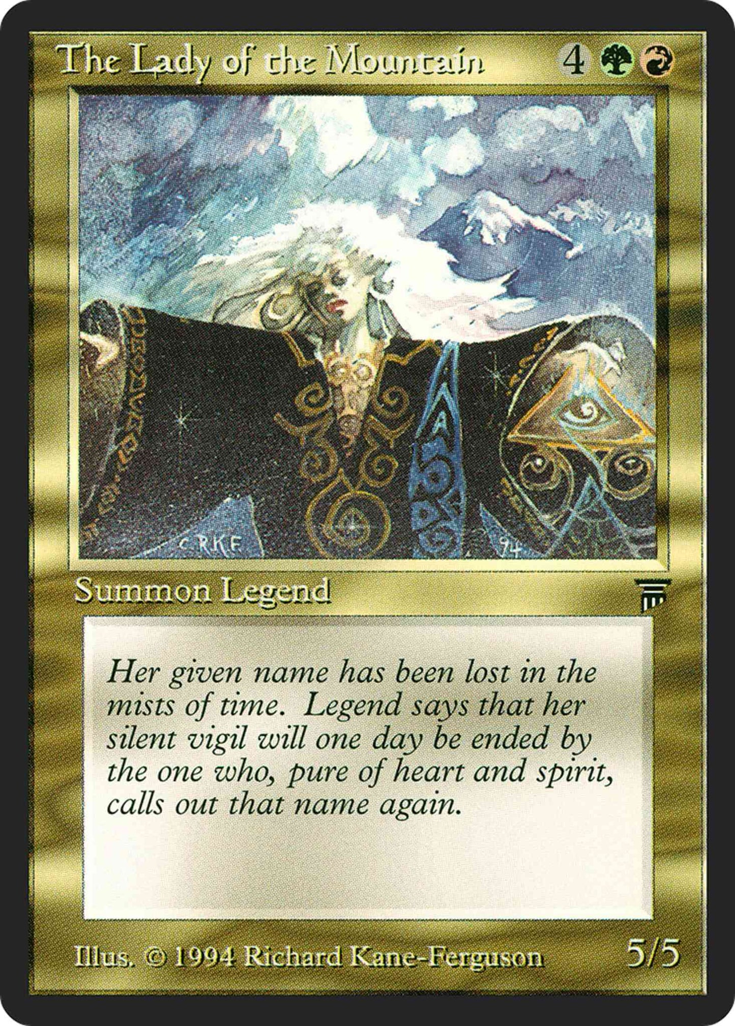 The Lady of the Mountain [263] [Legends] [Non-Foil]