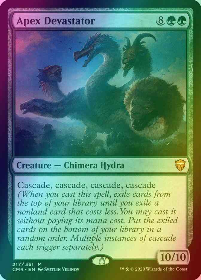 Apex Devastator [217] [Commander Legends] [Foil]