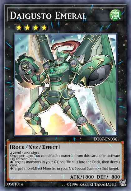 Daigusto Emeral - HA07-EN020 - Secret Rare - 1st Edition