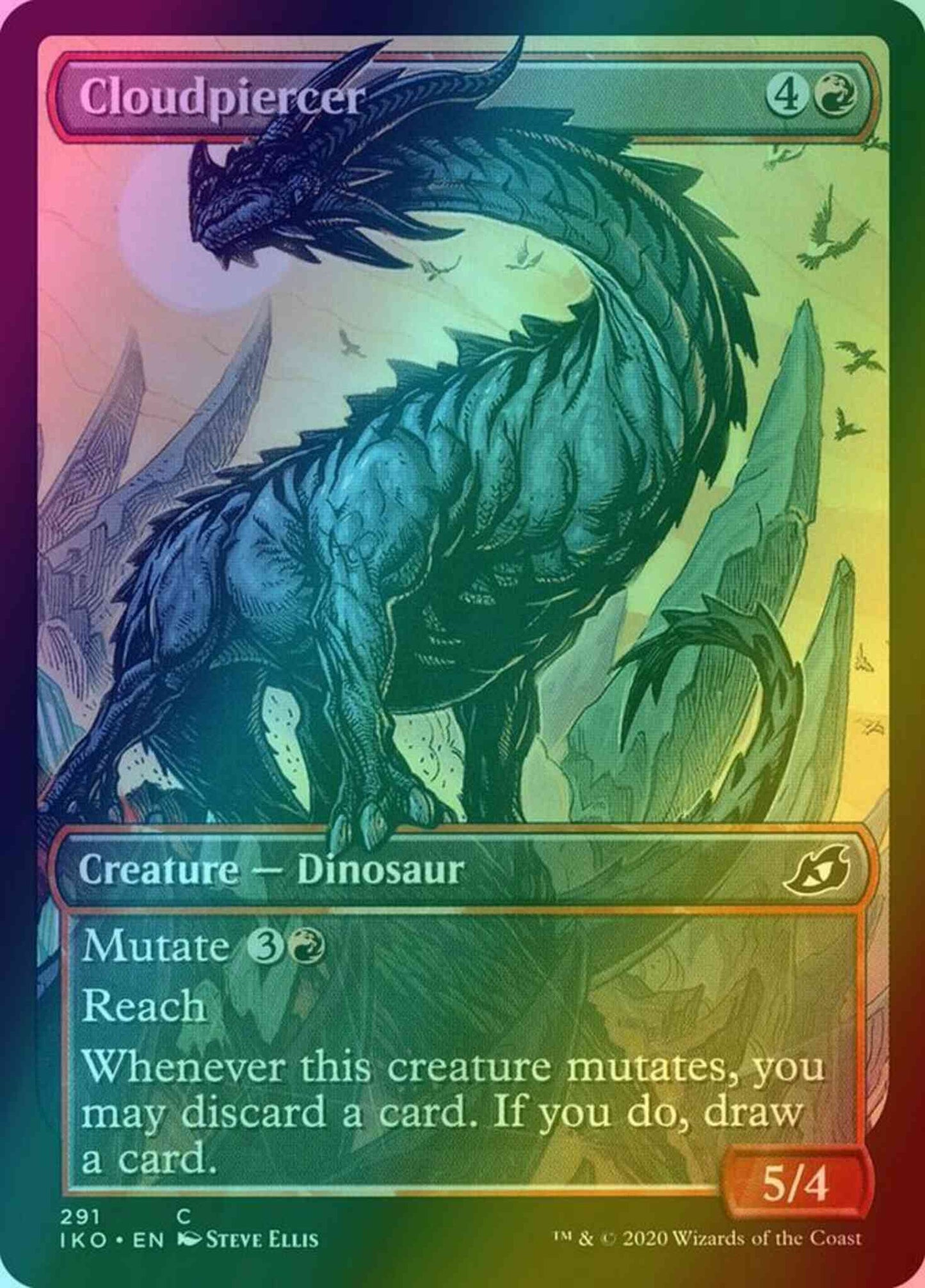 Cloudpiercer [291] [Alternate Art] [Ikoria: Lair of Behemoths] [Foil]