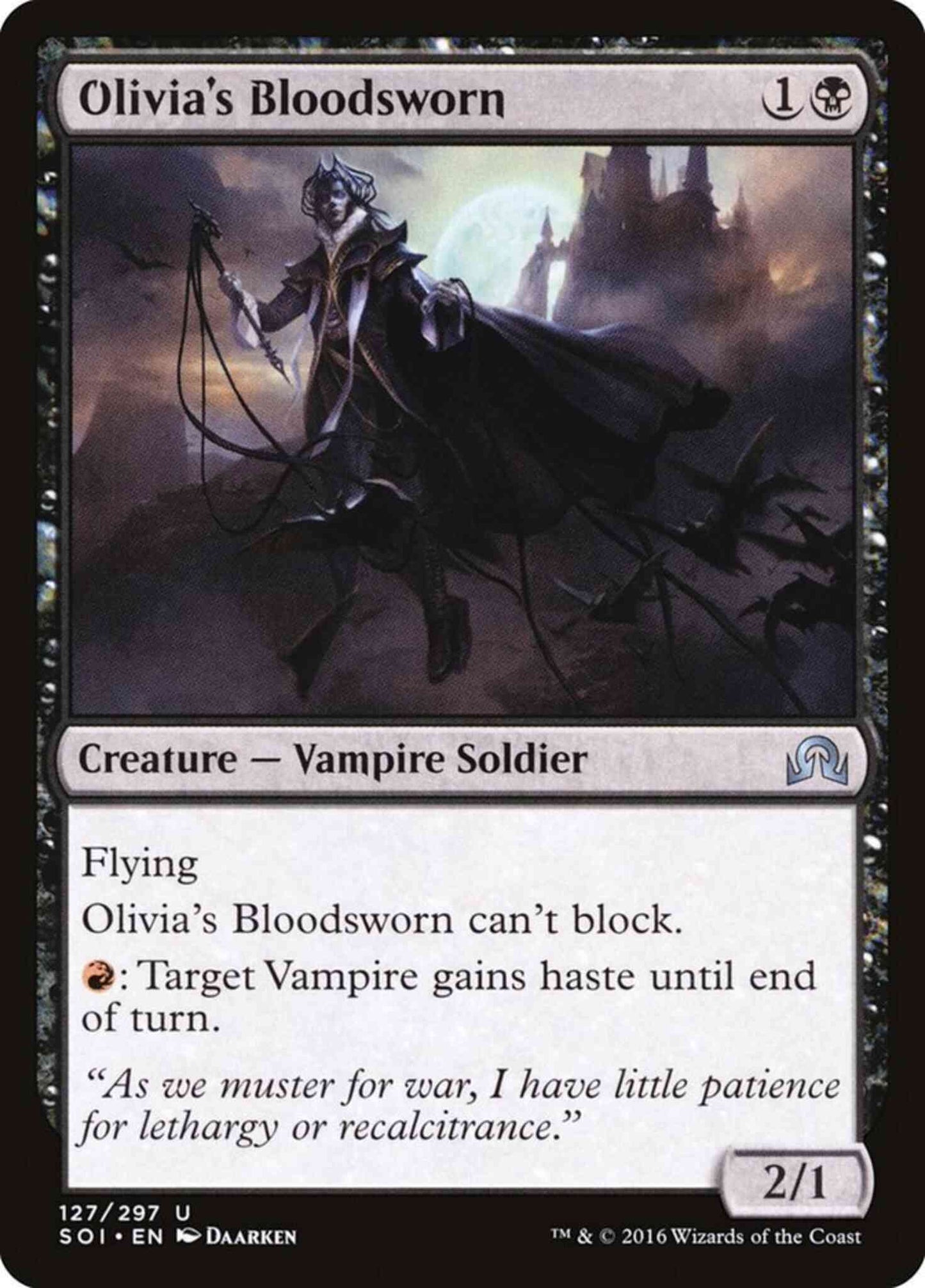 Olivia's Bloodsworn [127] [Shadows over Innistrad] [Non-Foil]