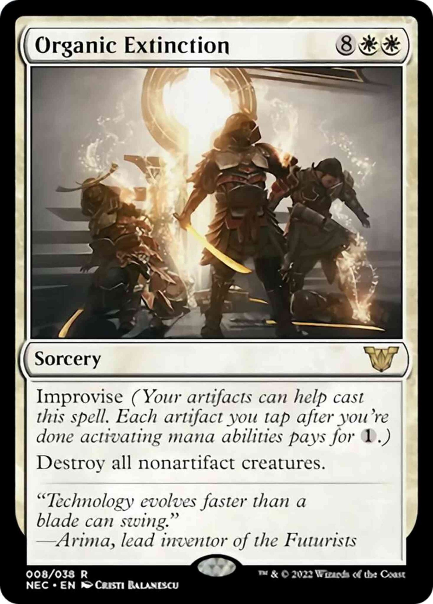 Organic Extinction [8] [Kamigawa: Neon Dynasty: Commander] [Non-Foil]